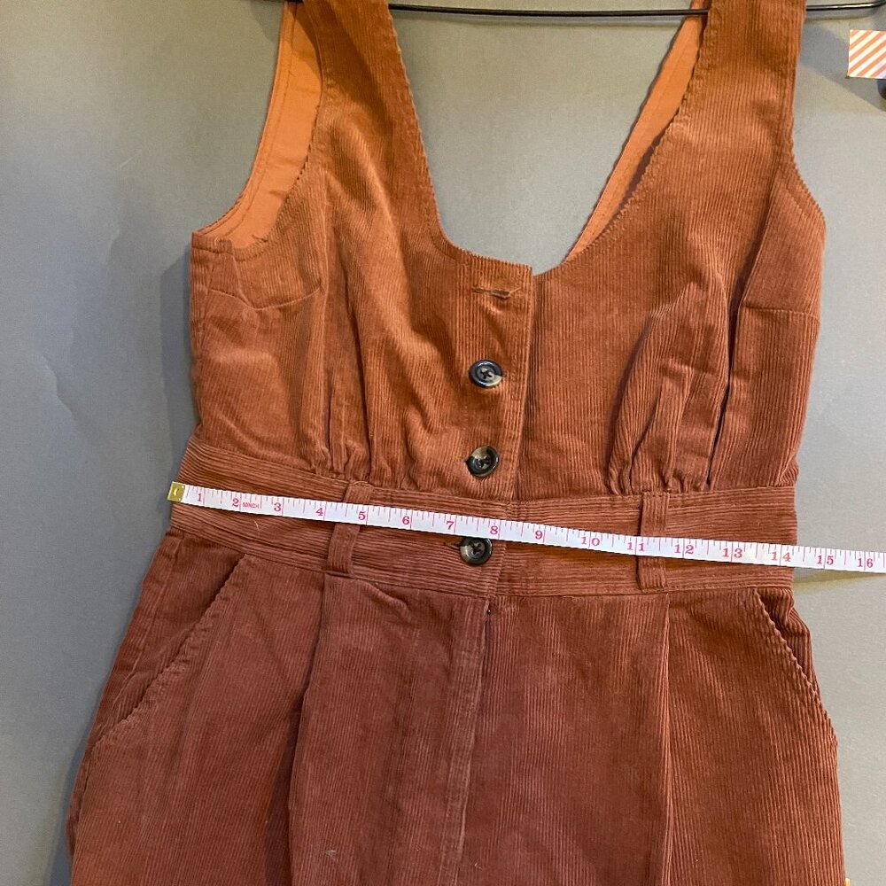 Urban Outfitters Corduroy Jumper ( Brown /Burnt Orange) Size 4